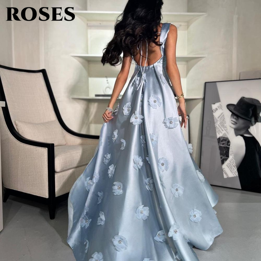 Custom Night Sky - ROSE Abiti da festa con fiori
