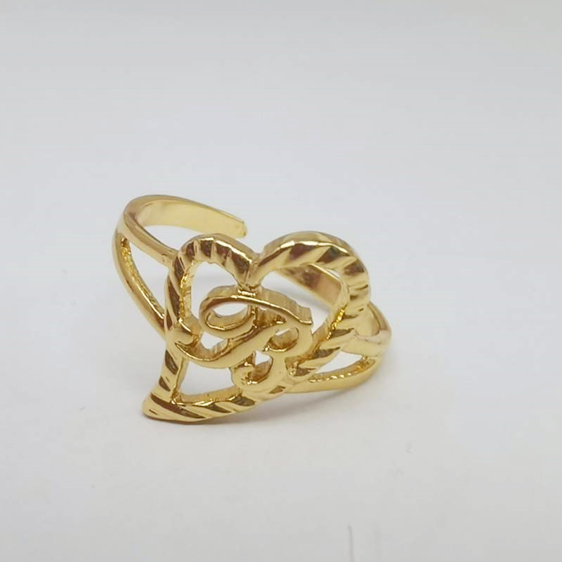 Initial Ring Custom - Duoying anelli iniziali personalizzati personalità anello