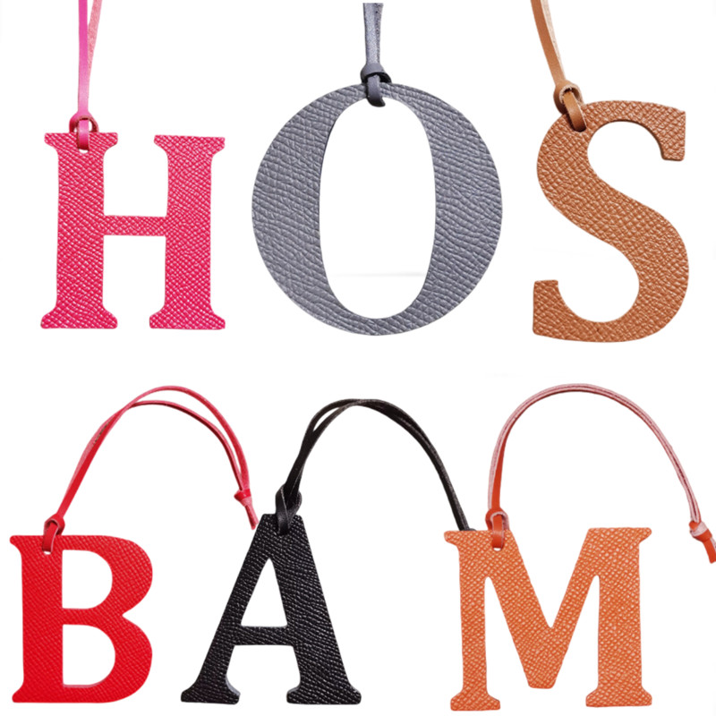 Monogram Keychain Leather - Fascino per borsa da donna con
