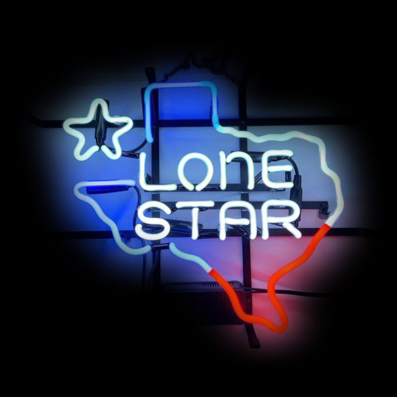 Custom Star Map - Insegna al neon solitaria Stella Decorazione