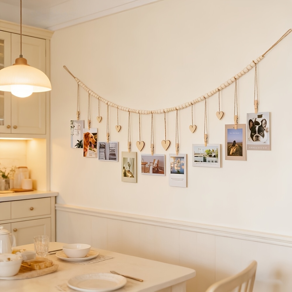 Engraved Wood Frame - Decorazione da Parete per Esposizione Foto