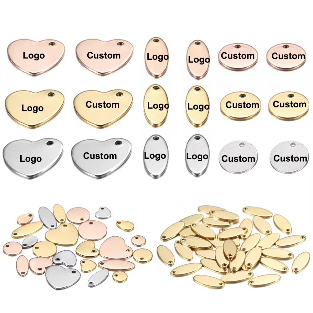 Pet Portrait Custom - 100 pz Personalizzato Incisione Laser LOGO