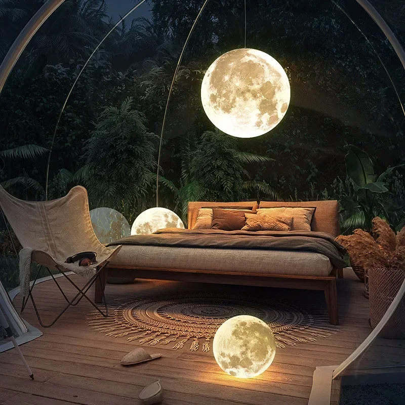 Custom Night Sky - Lampadario nordico moderno creativo a luna