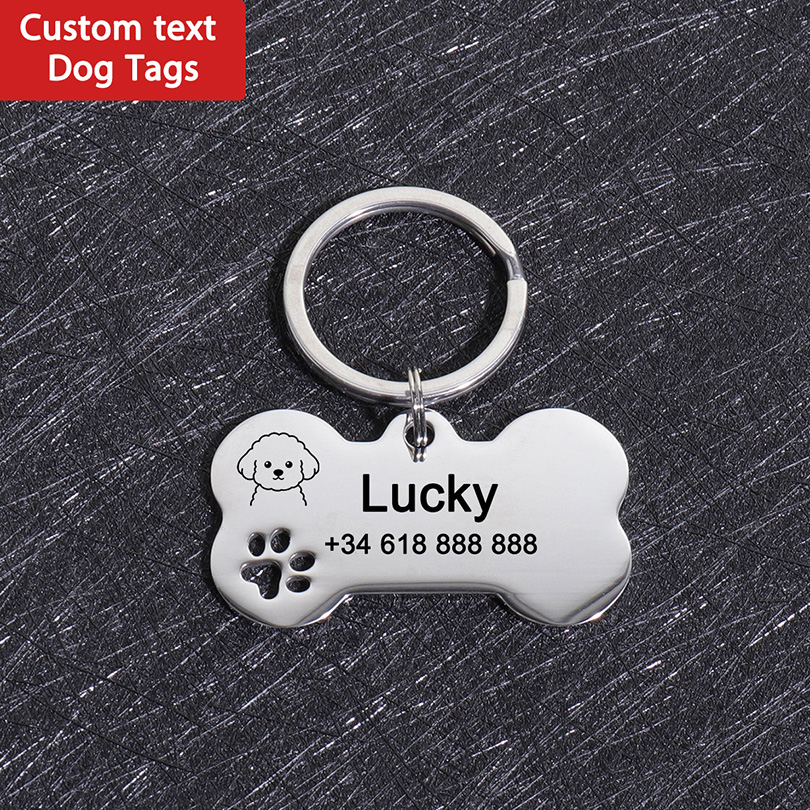 Pet Portrait Custom - Targhette Personalizzate per Cani con Nome