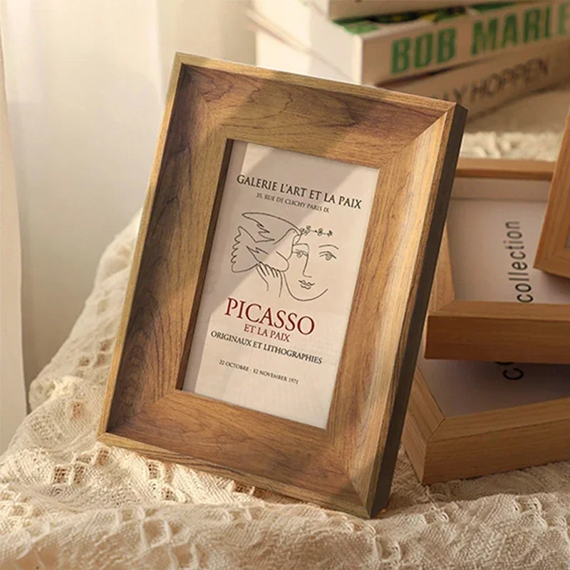 Engraved Wood Frame - Cornice per foto in legno 5/6/7/8/10