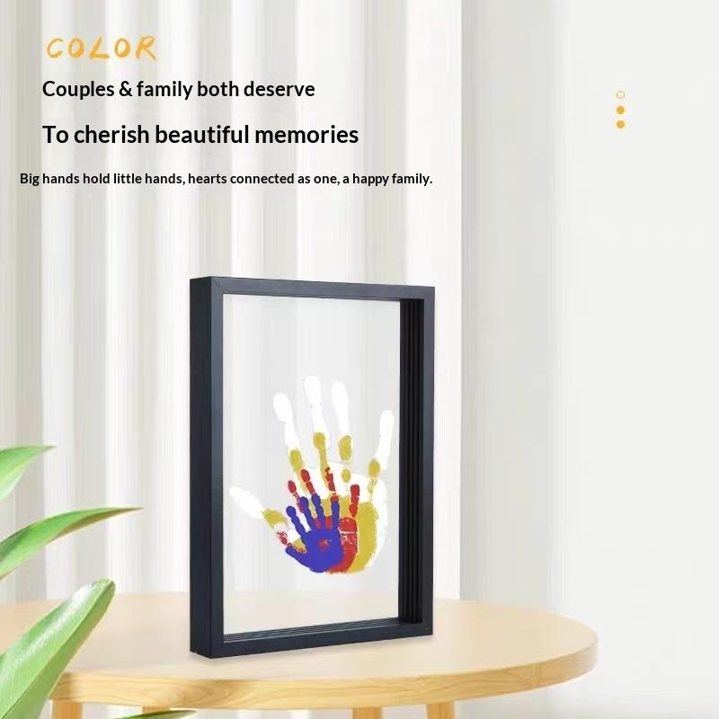 Engraved Wood Frame - Nuovo Set Cornice Portafoto per Impronte
