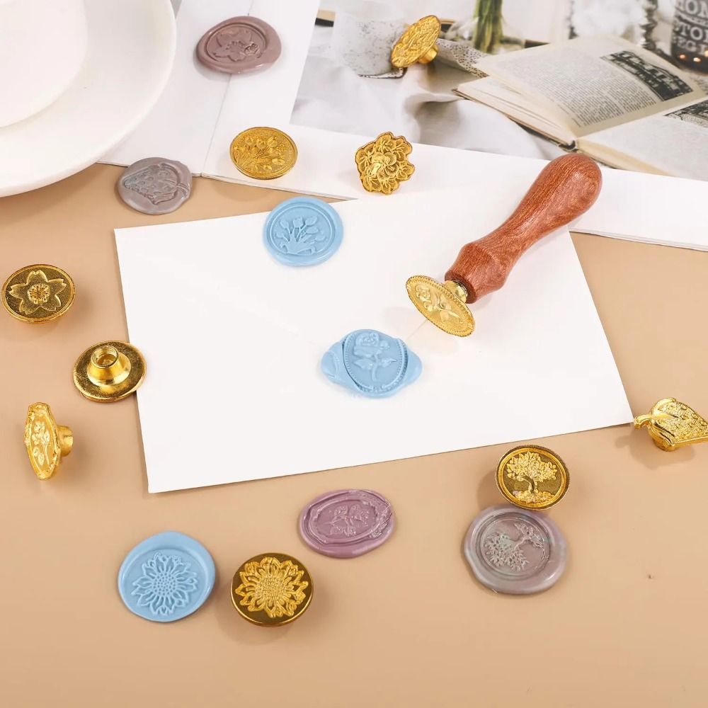 Wax Seal Letter Kit - Kit timbro con sigillo di cera