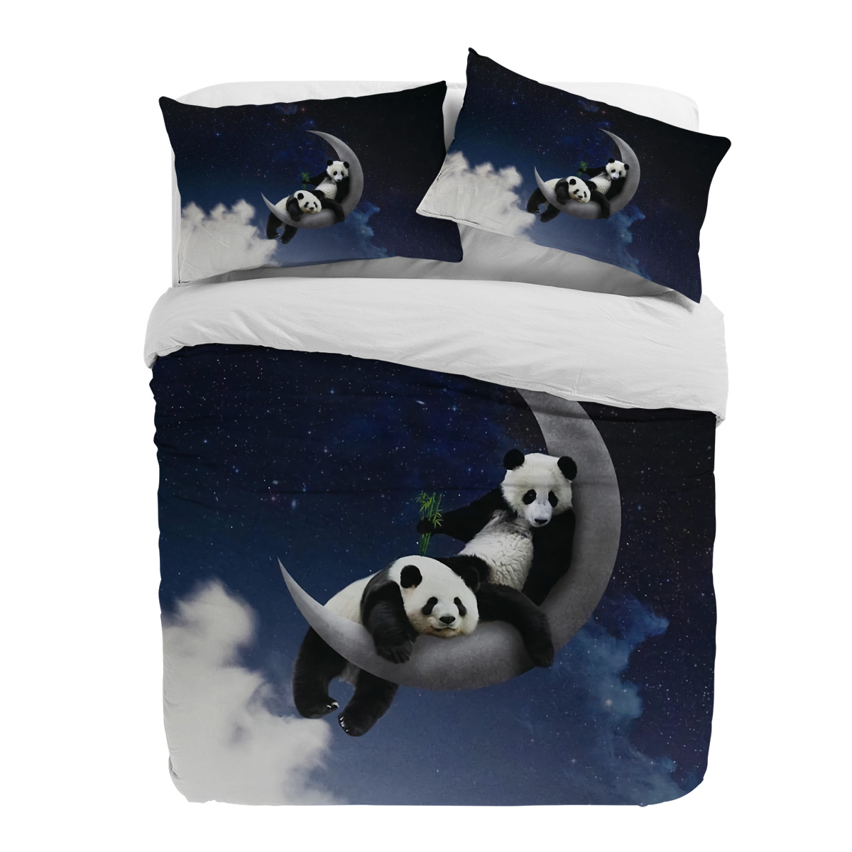 Custom Night Sky - Luna Notte Cielo Panda Stella di