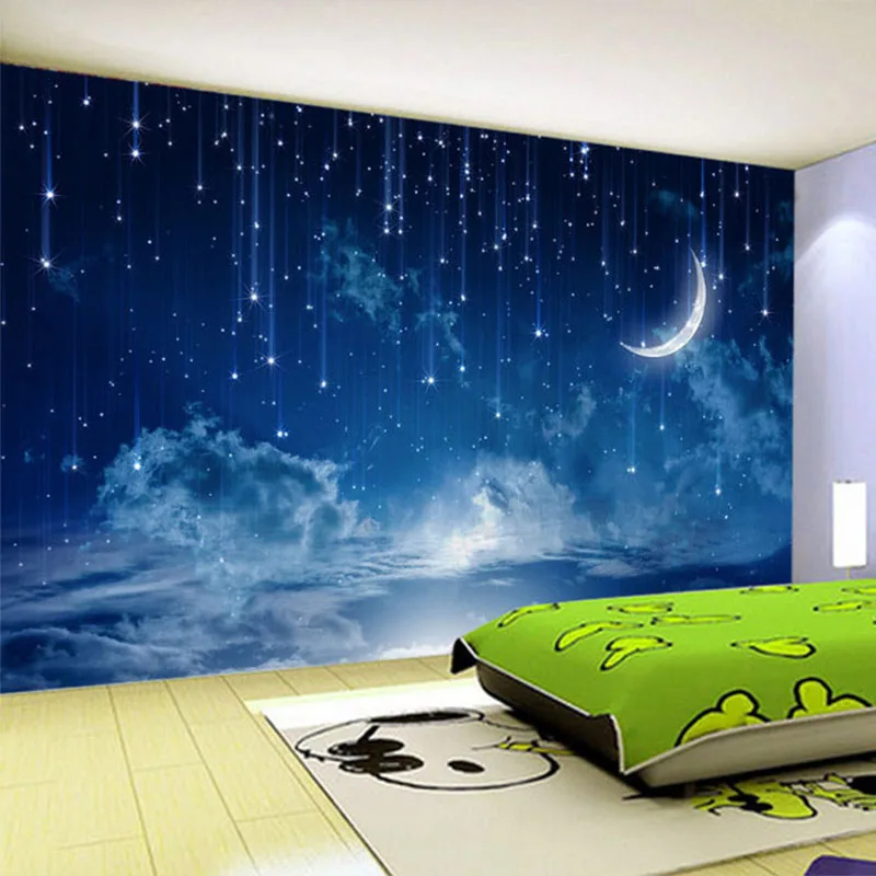 Custom Night Sky - Carta da parati murale personalizzata cielo