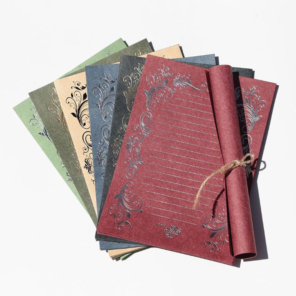 Wax Seal Letter Kit - 4 fogli di lusso elegante vintage