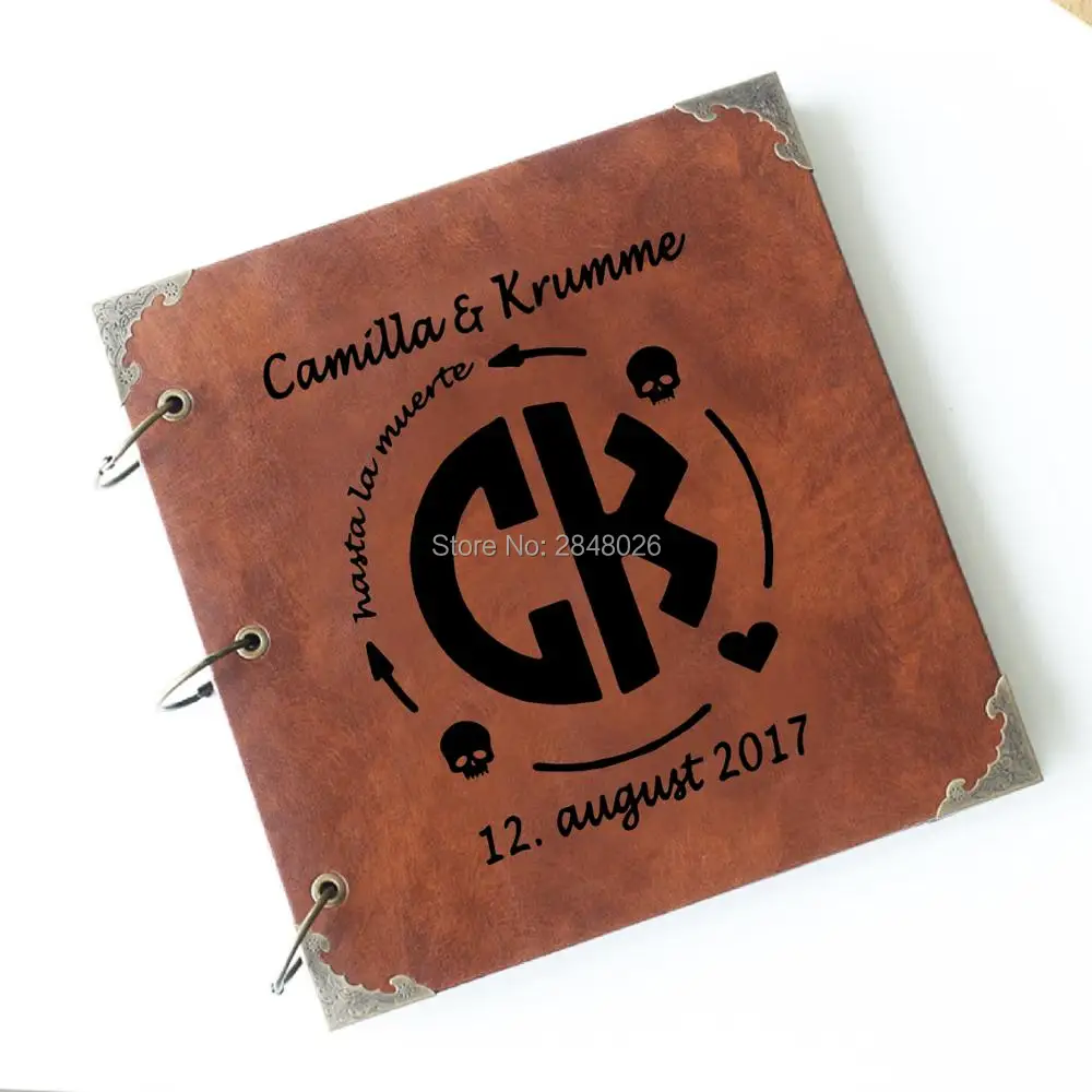 Custom Photo Book - Libro degli ospiti del matrimonio con