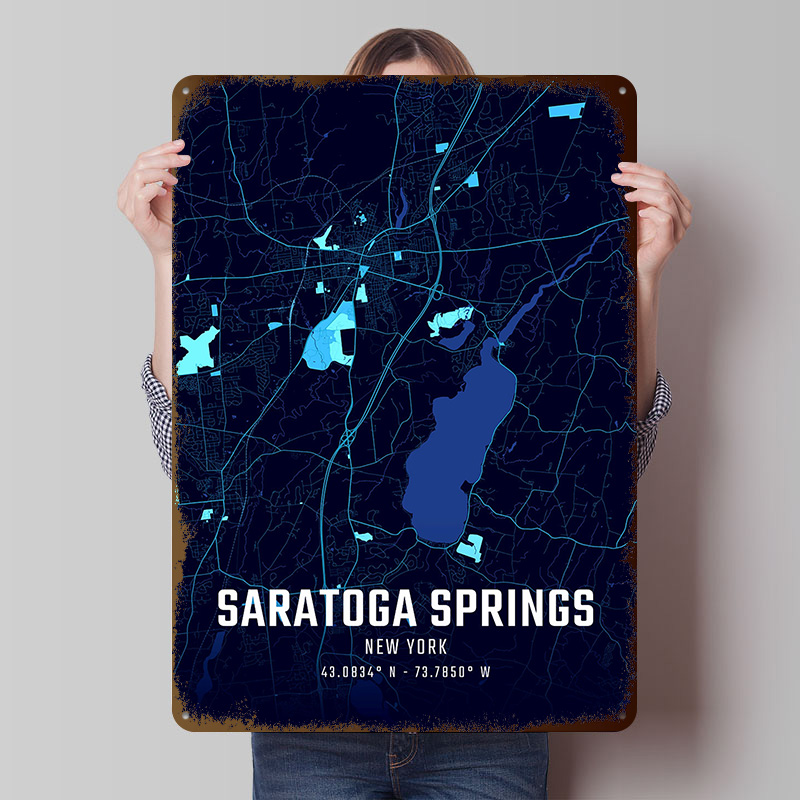 Poster con mappa della città d - Custom Map Poster recensione e prezzo