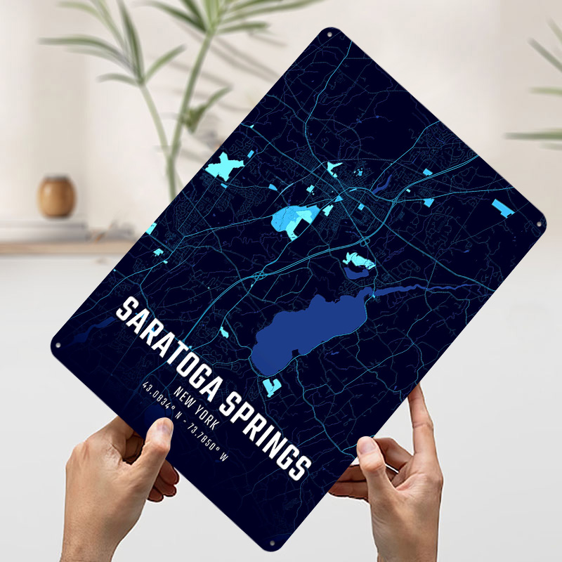 Poster con mappa della città d - Custom Map Poster recensione e prezzo