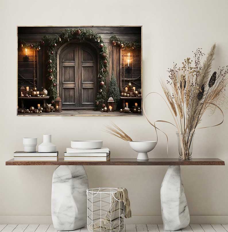 1 pezzo di poster natalizio gr - Family Tree Print recensione e prezzo
