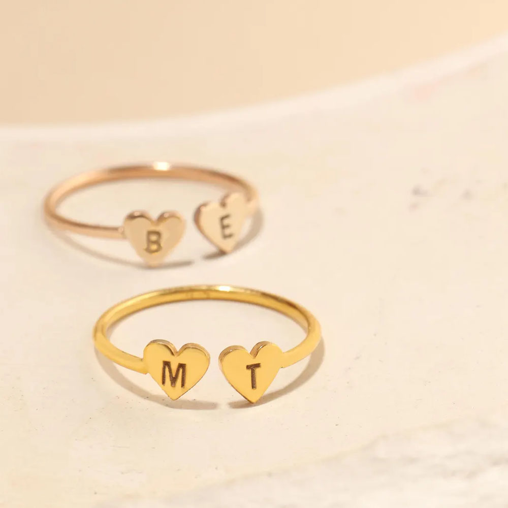 COOLTIME Anello iniziale a cuo - Initial Ring Custom recensione e prezzo