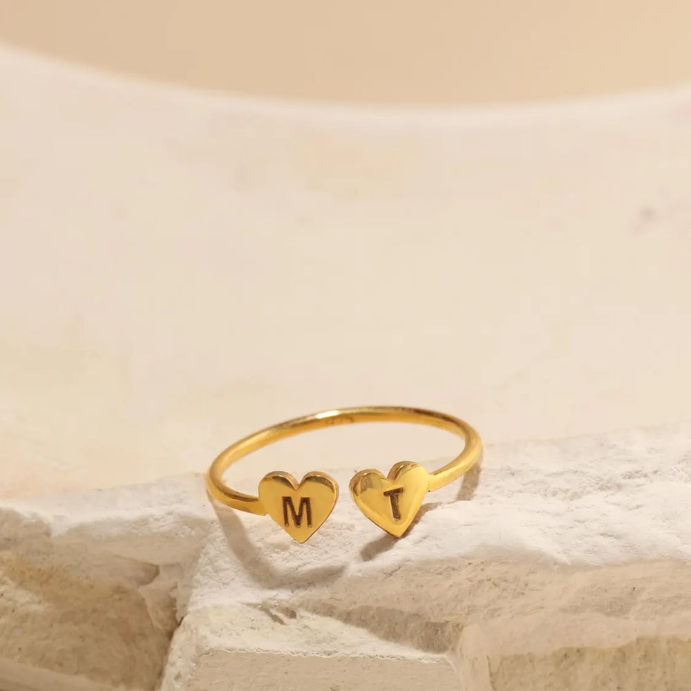 COOLTIME Anello iniziale a cuo - Initial Ring Custom recensione e prezzo