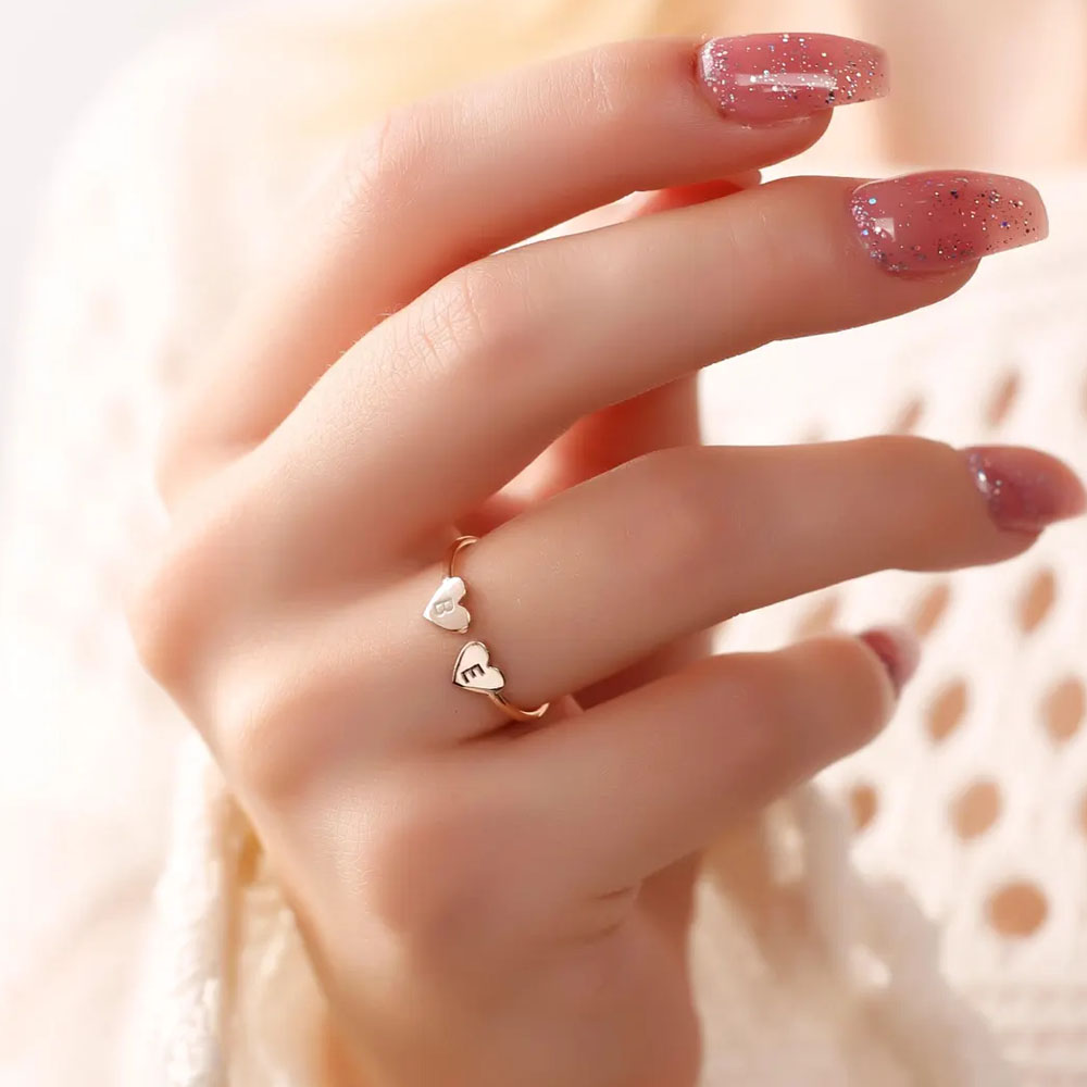 COOLTIME Anello iniziale a cuo - Initial Ring Custom recensione e prezzo