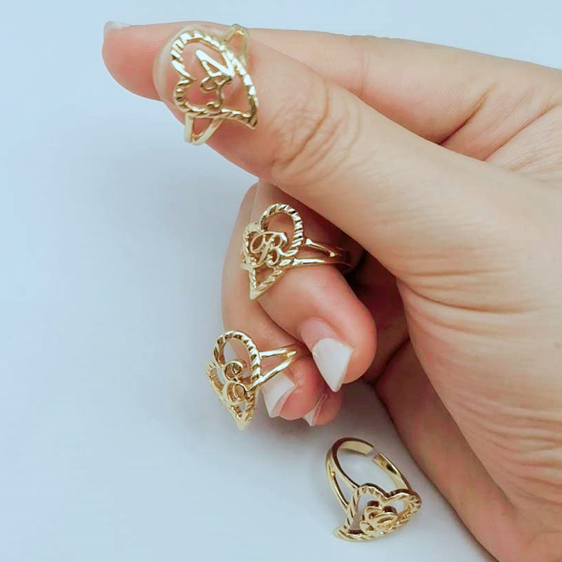 Duoying anelli iniziali person - Initial Ring Custom recensione e prezzo