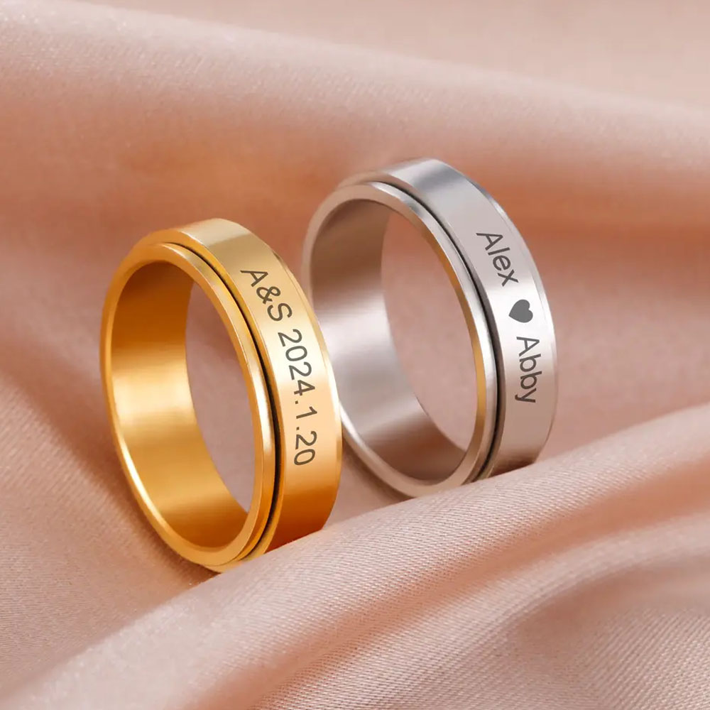 Anello Antistress COOLTIME Per - Initial Ring Custom recensione e prezzo