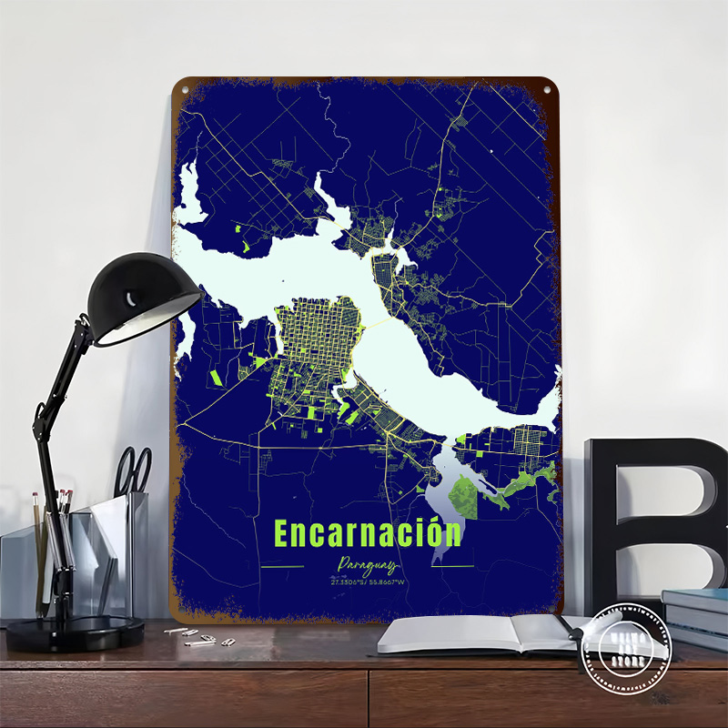 Decorazione Encarnación, Artic - Custom Map Poster recensione e prezzo