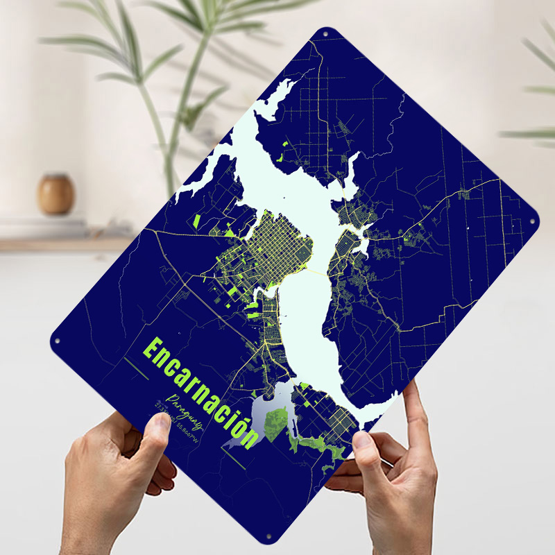 Decorazione Encarnación, Artic - Custom Map Poster recensione e prezzo