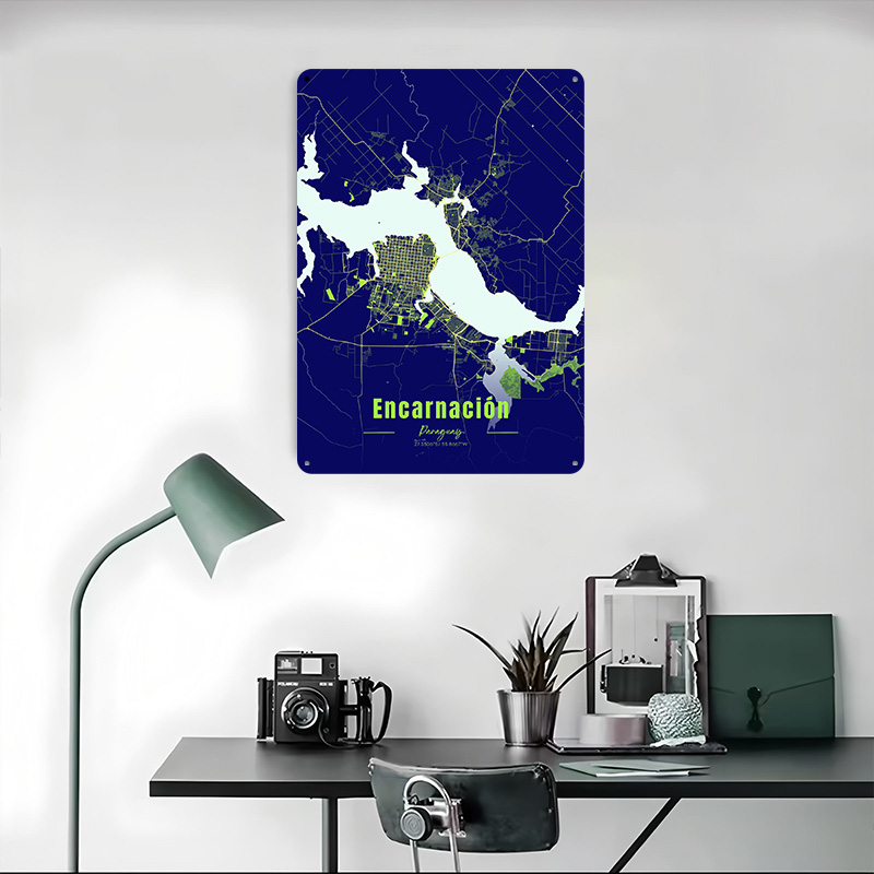 Decorazione Encarnación, Artic - Custom Map Poster recensione e prezzo