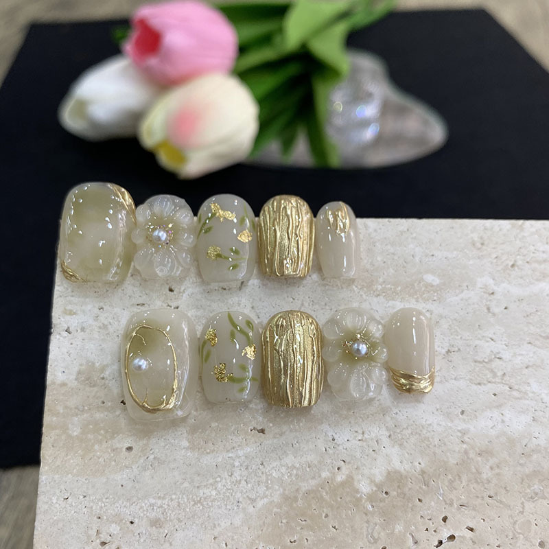 10 pz. Unghie Finte a Farfalla - Pressed Flower Art recensione e prezzo