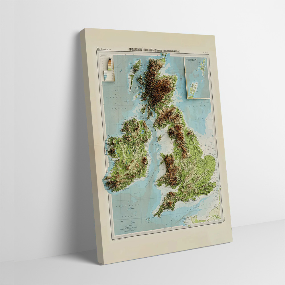 Poster con Mappa in Rilievo 3D - Custom Map Poster recensione e prezzo