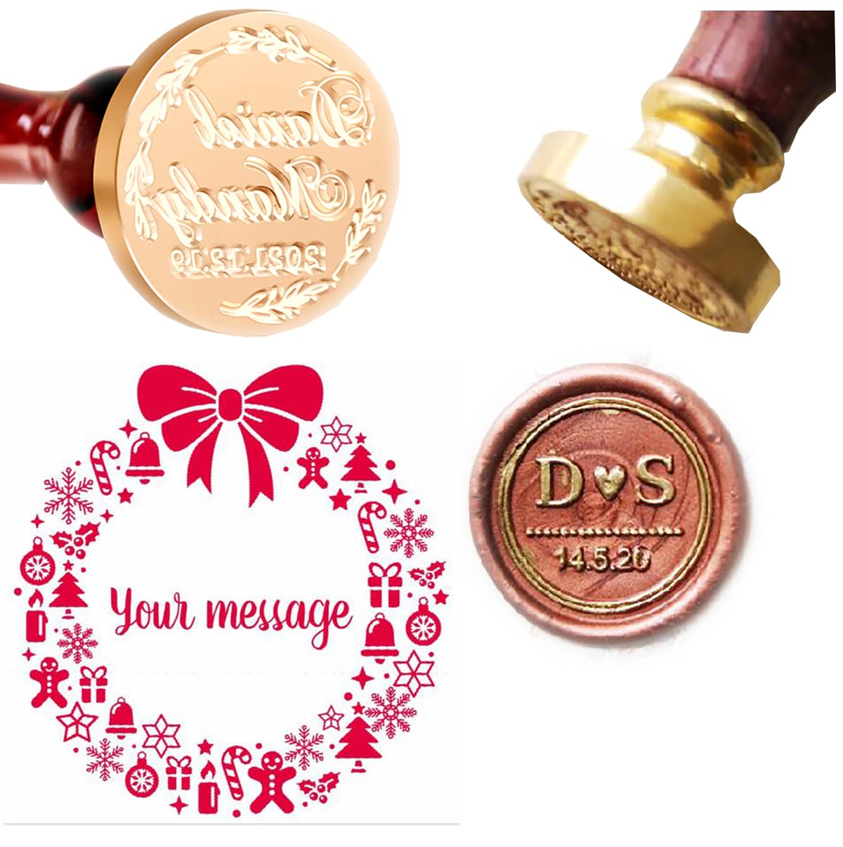 Kit timbro sigillo di cera con - Wax Seal Letter Kit recensione e prezzo
