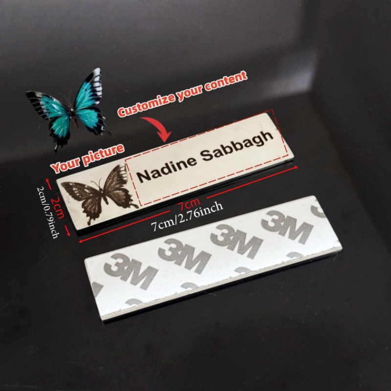 Targhetta in Metallo Personali - Personalized Name Box recensione e prezzo