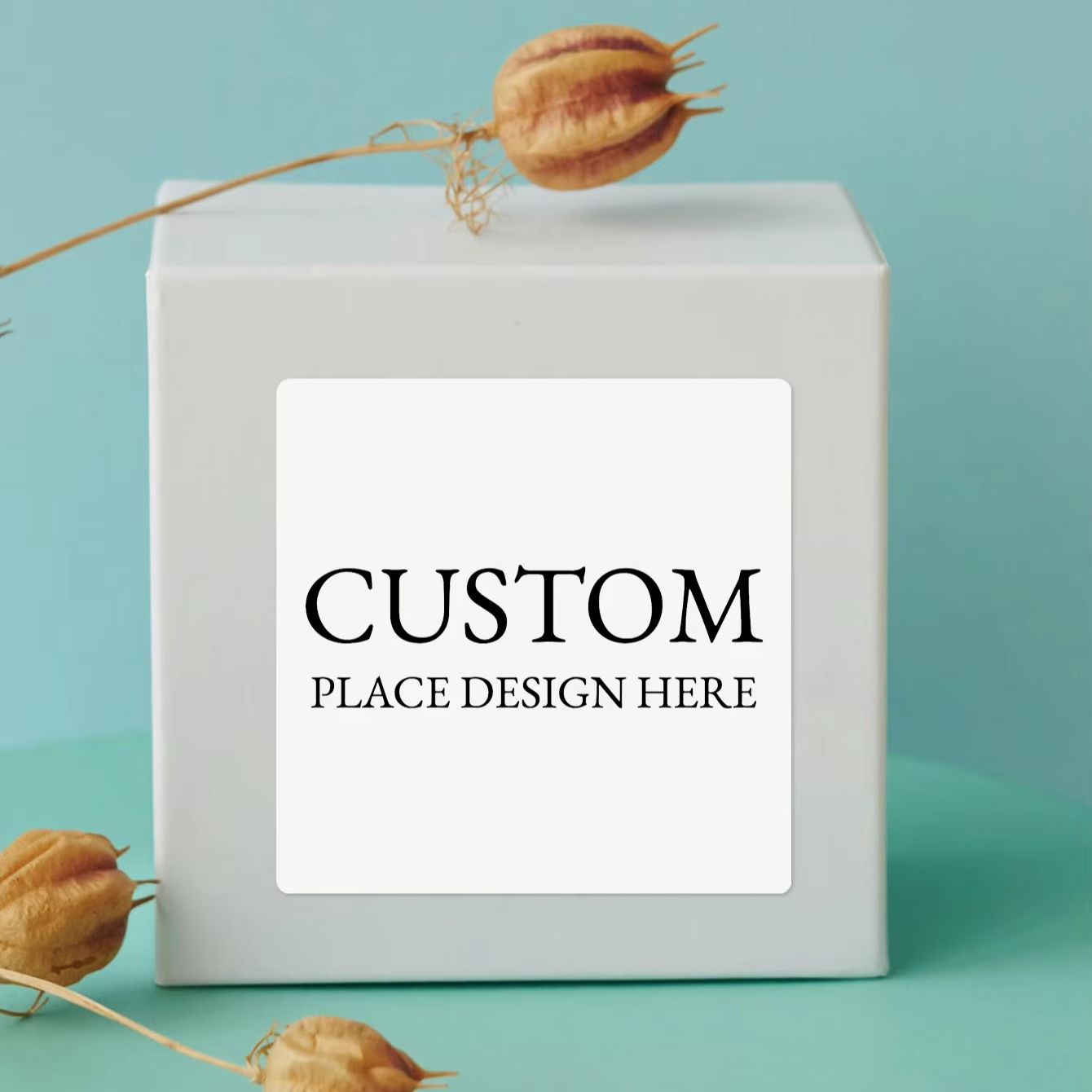 1-100 Pezzi Adesivi Quadrati P - Personalised Candle Label recensione e prezzo