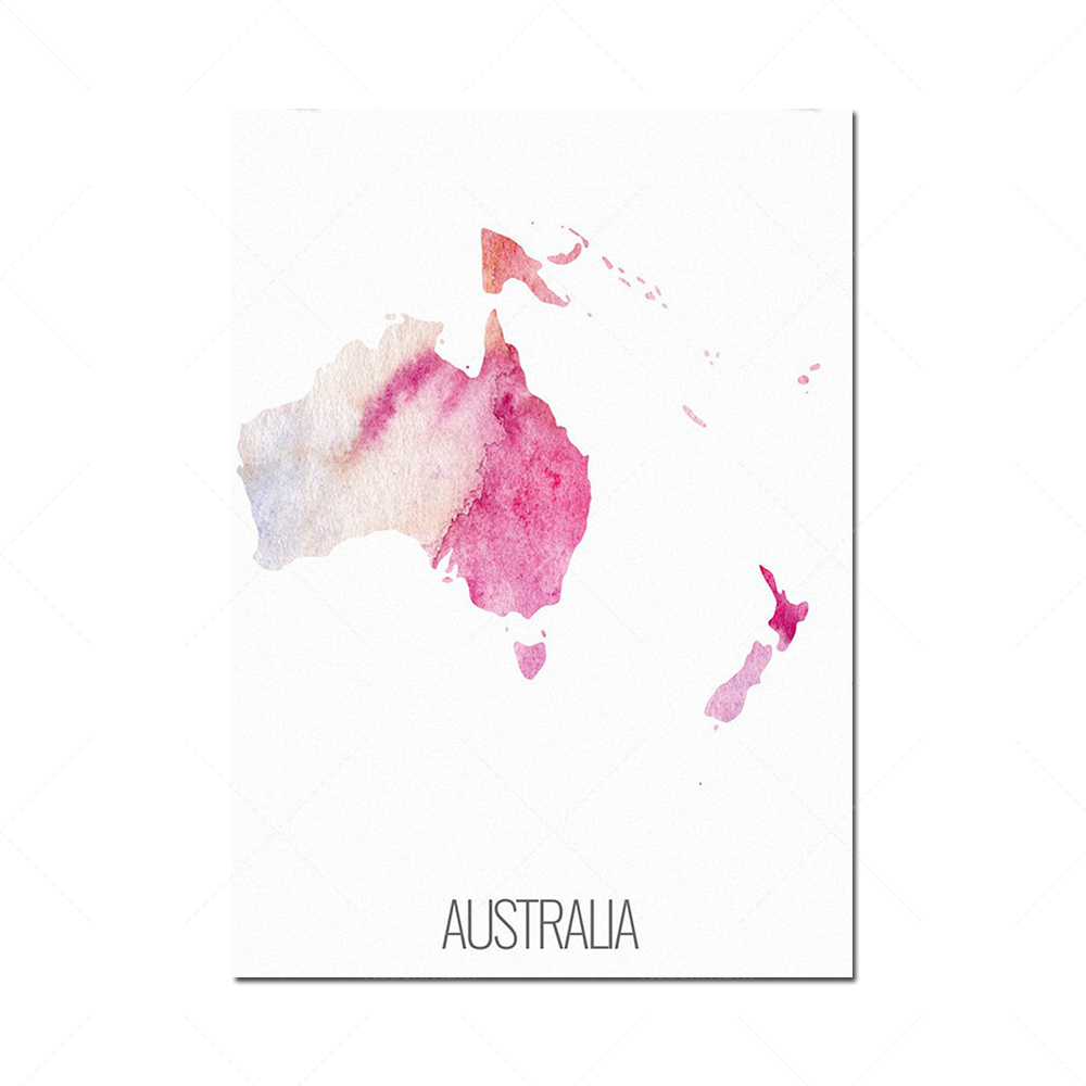 Set di 6 poster continentali,  - Custom Star Map recensione e prezzo