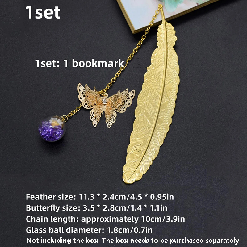 Segnalibro in Metallo Stile Ci - Dried Flower Bookmark recensione e prezzo