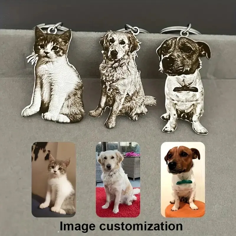 Portachiavi Personalizzato con - Pet Portrait Custom recensione e prezzo