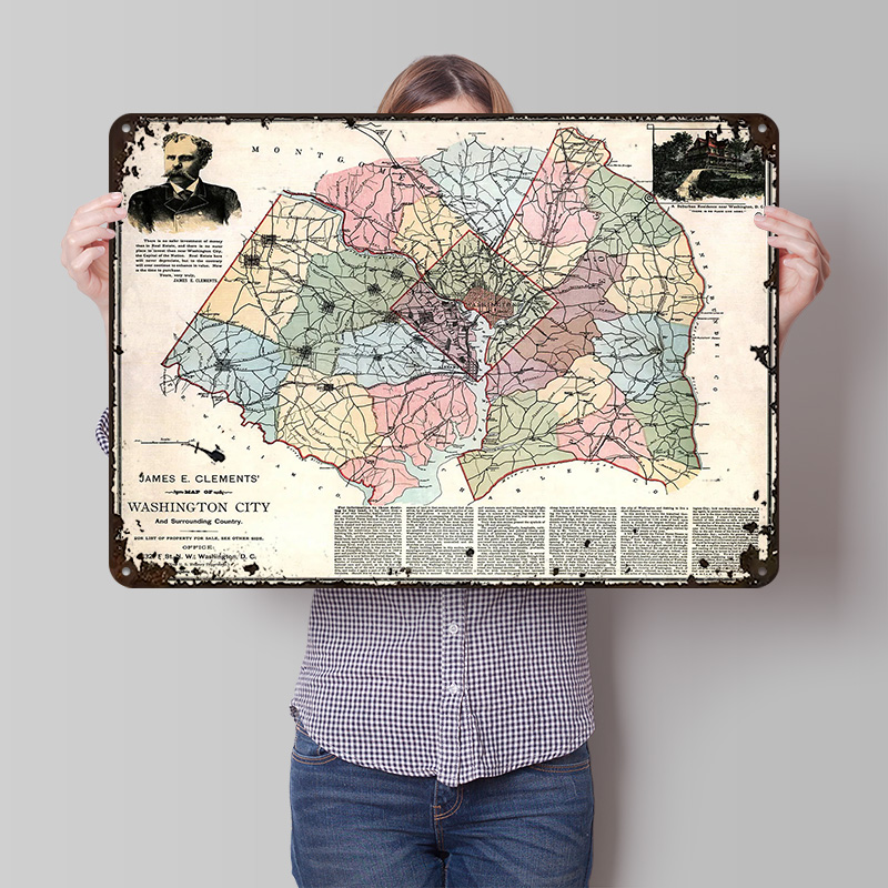 Poster Stampato della Mappa di - Custom Map Poster recensione e prezzo