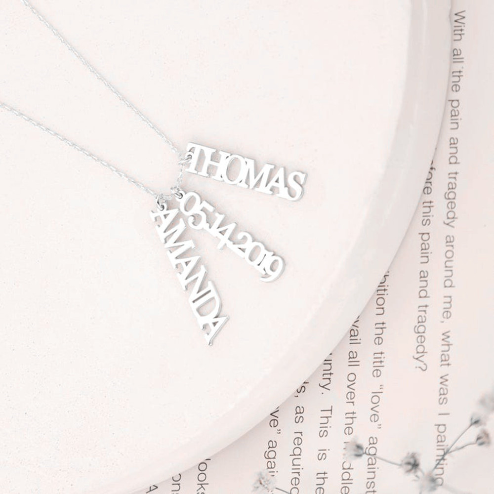 Collana con nome multiplo pers - Birth Flower Necklace recensione e prezzo
