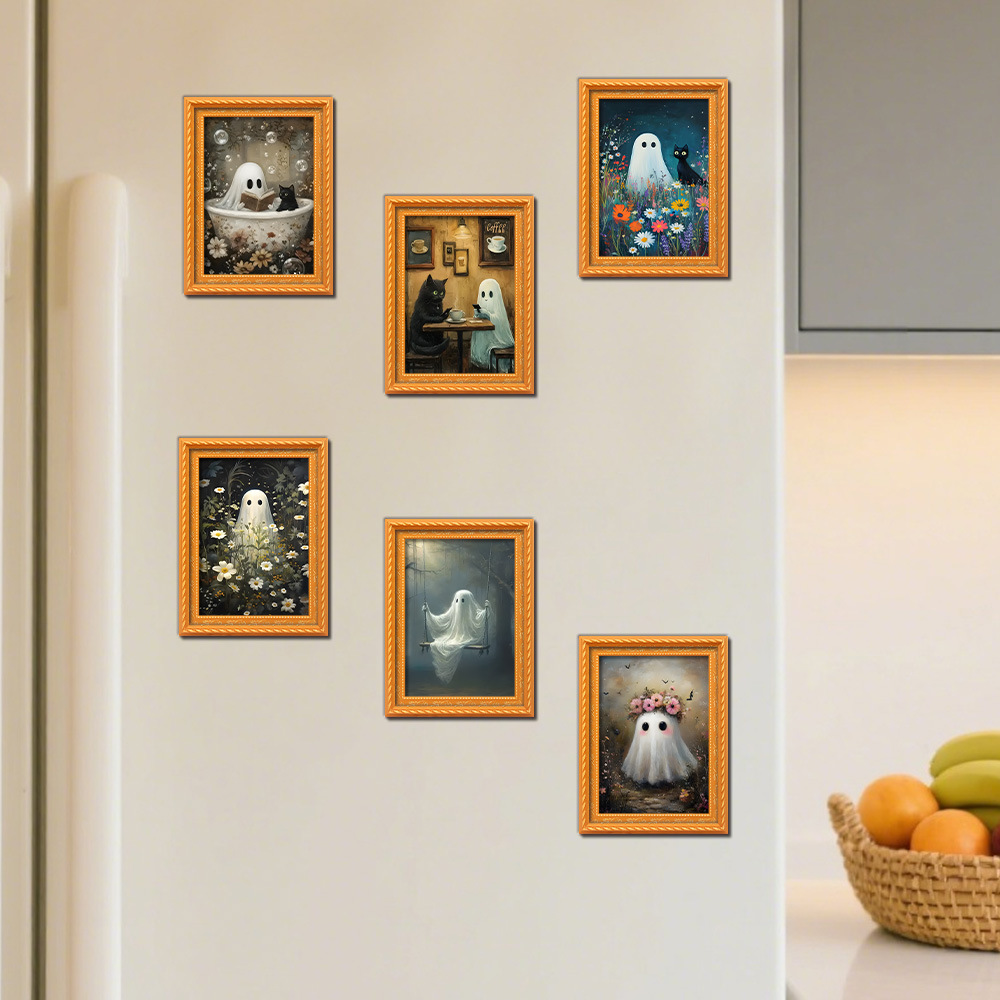 Creativo 3d Halloween Magnete  - Engraved Wood Frame recensione e prezzo