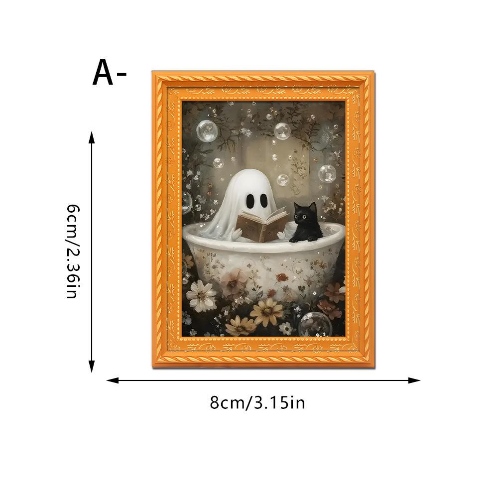 Creativo 3d Halloween Magnete  - Engraved Wood Frame recensione e prezzo