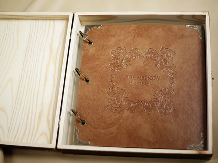 Album fotografico in pelle inc - Custom Photo Book recensione e prezzo