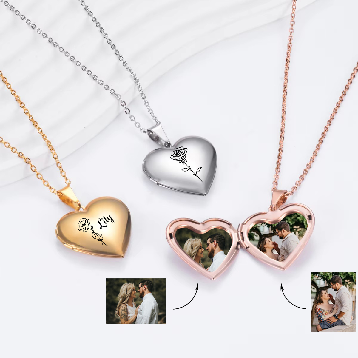 Collana personalizzata con med - Birth Flower Necklace recensione e prezzo