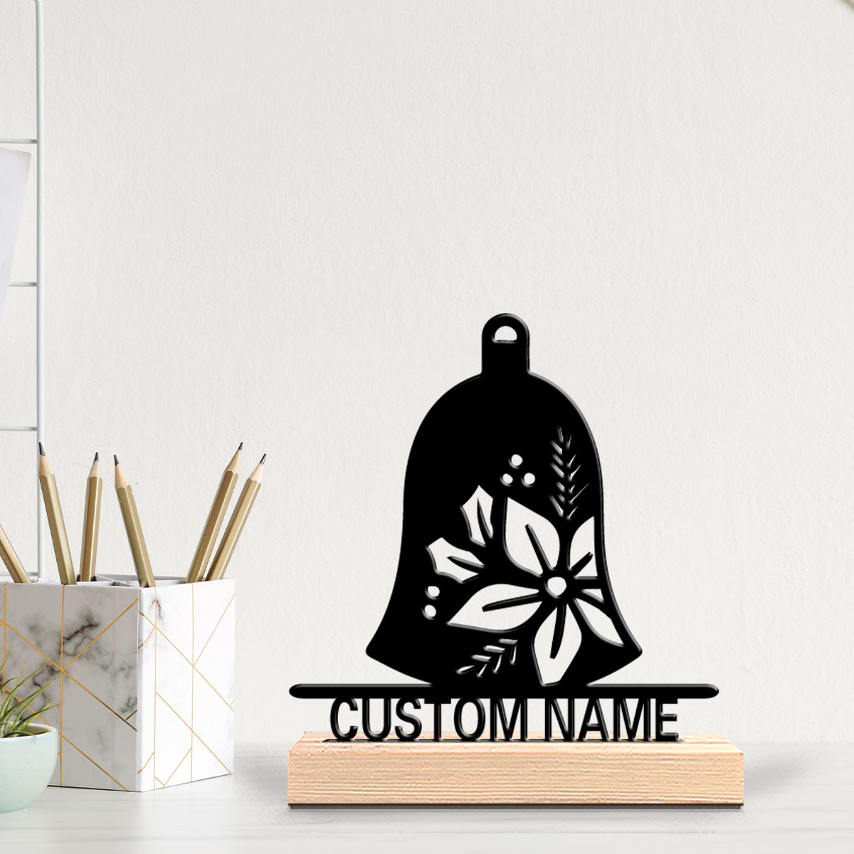 1 Pezzo Nuovo Design Campana P - Engraved Wood Frame recensione e prezzo