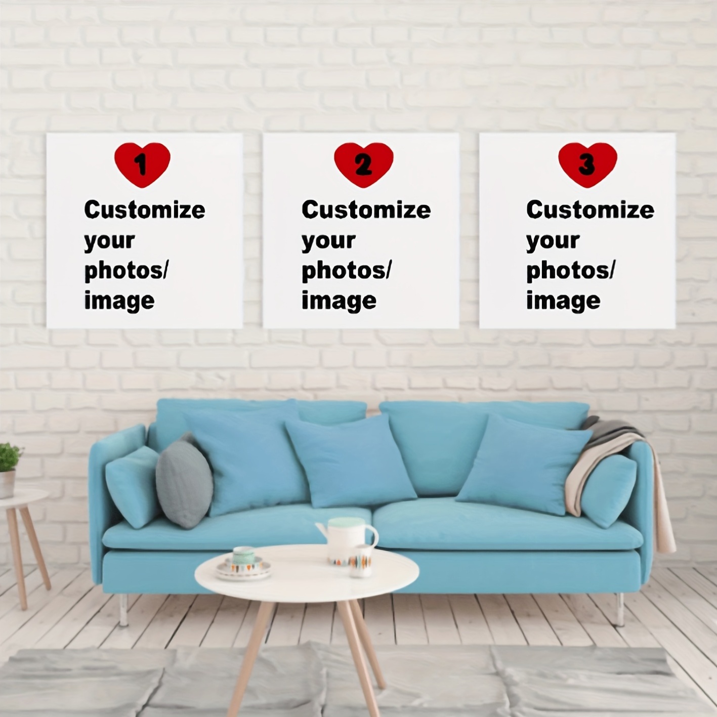 3 pezzi/set poster su tela qua - Pet Portrait Custom recensione e prezzo