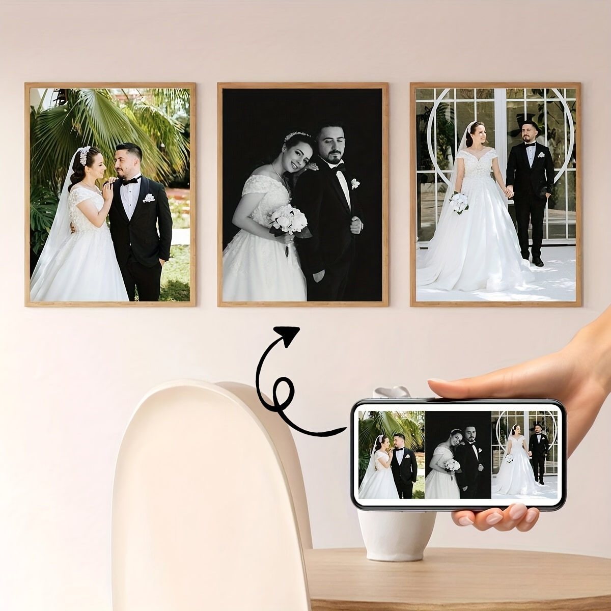 3 pezzi/set poster su tela qua - Pet Portrait Custom recensione e prezzo