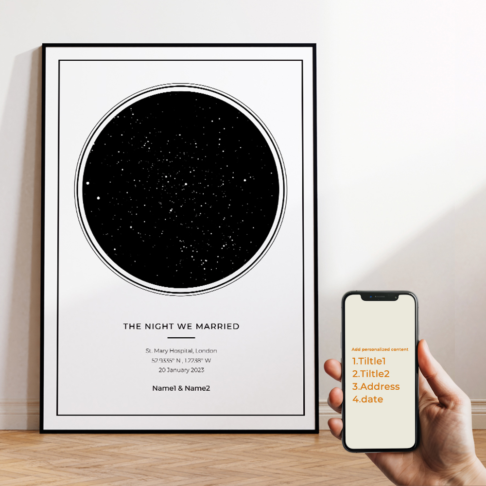Moderno personalizzato persona - Custom Star Map recensione e prezzo