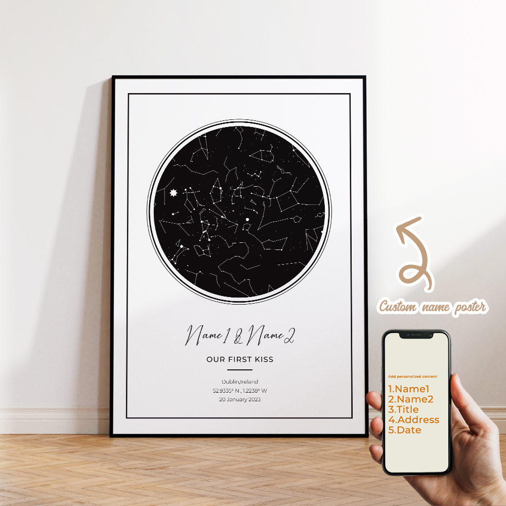 Moderno personalizzato persona - Custom Star Map recensione e prezzo