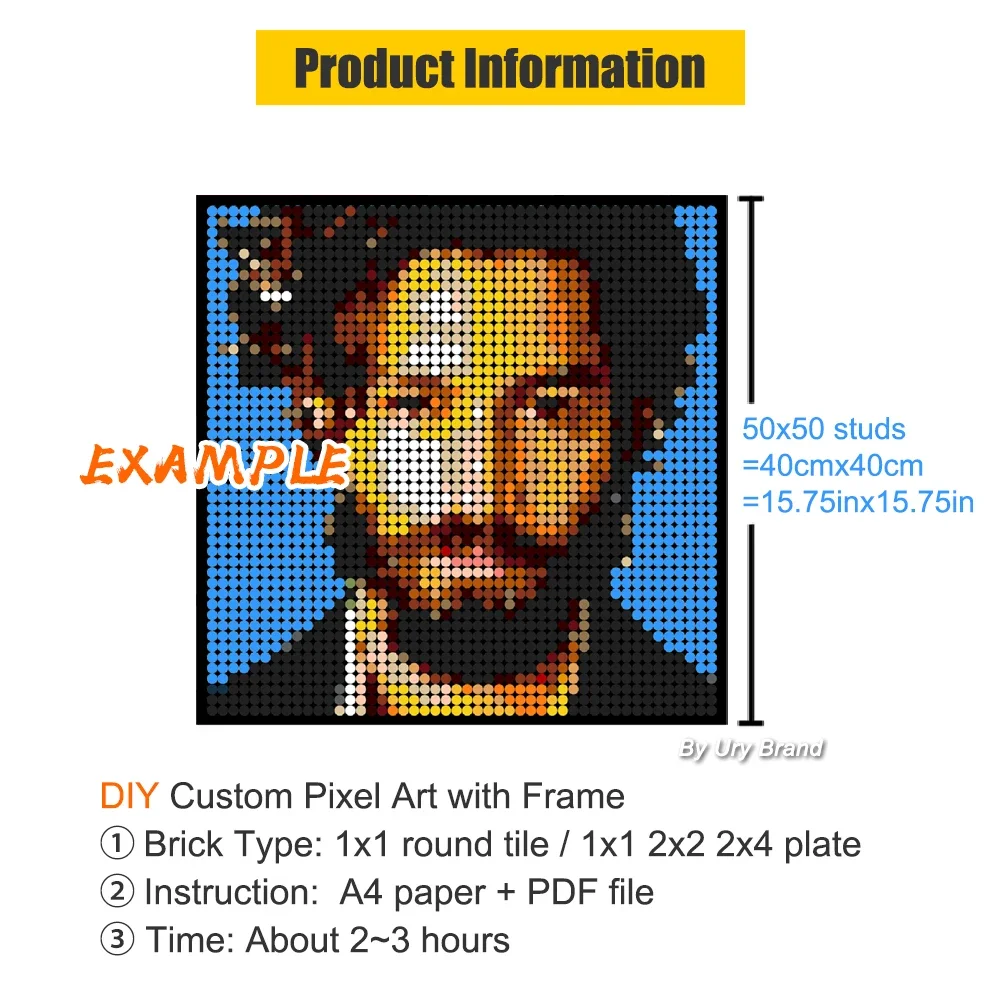 Quadro Pixel Art Personalizzat - Pet Portrait Custom recensione e prezzo