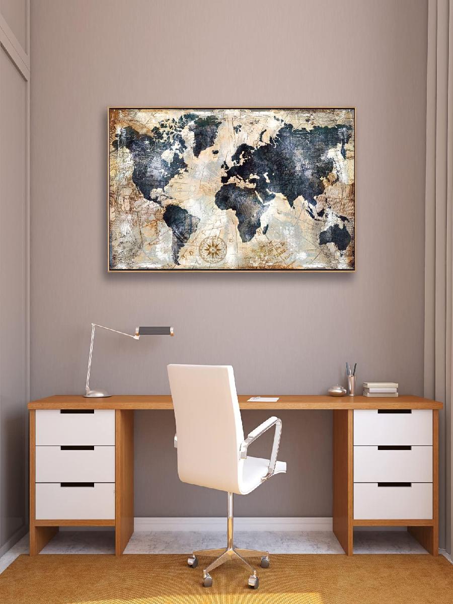 Mappa del mondo incorniciata S - Custom Star Map recensione e prezzo