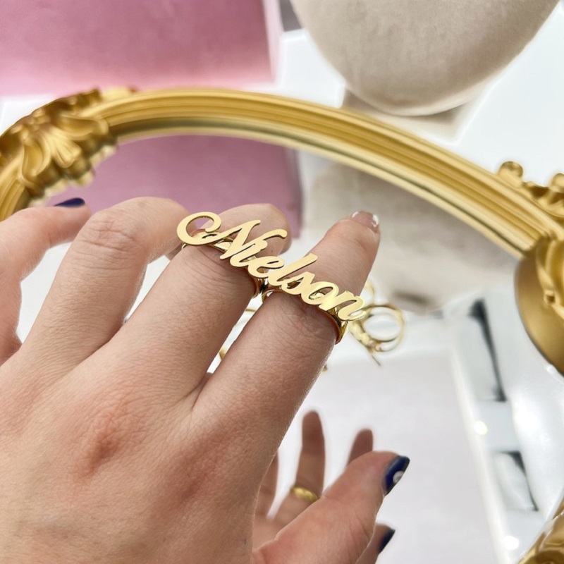 Anello a due dita personalizza - Initial Ring Custom recensione e prezzo